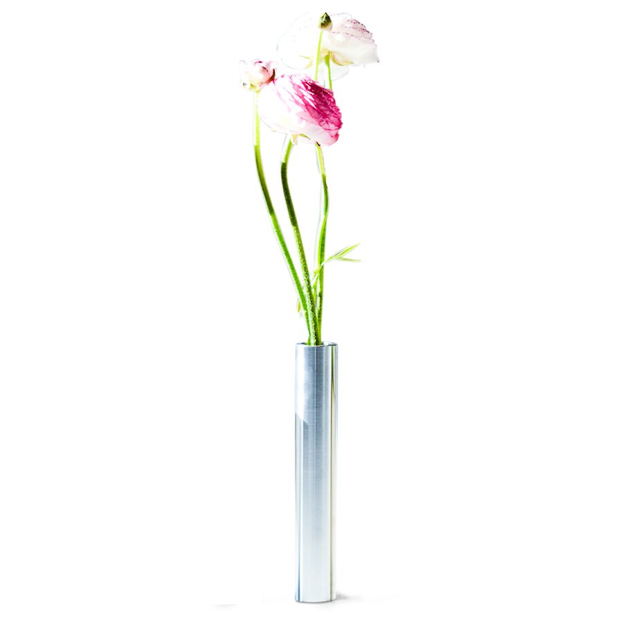 Hove Home Slim Vase H17 cm, Edelstahl