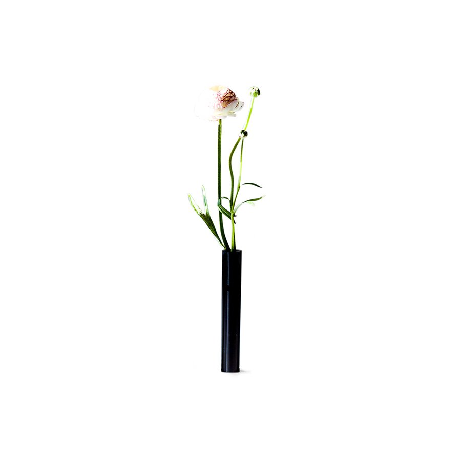 Hove Home Slim Vase H17 cm, Schwarz