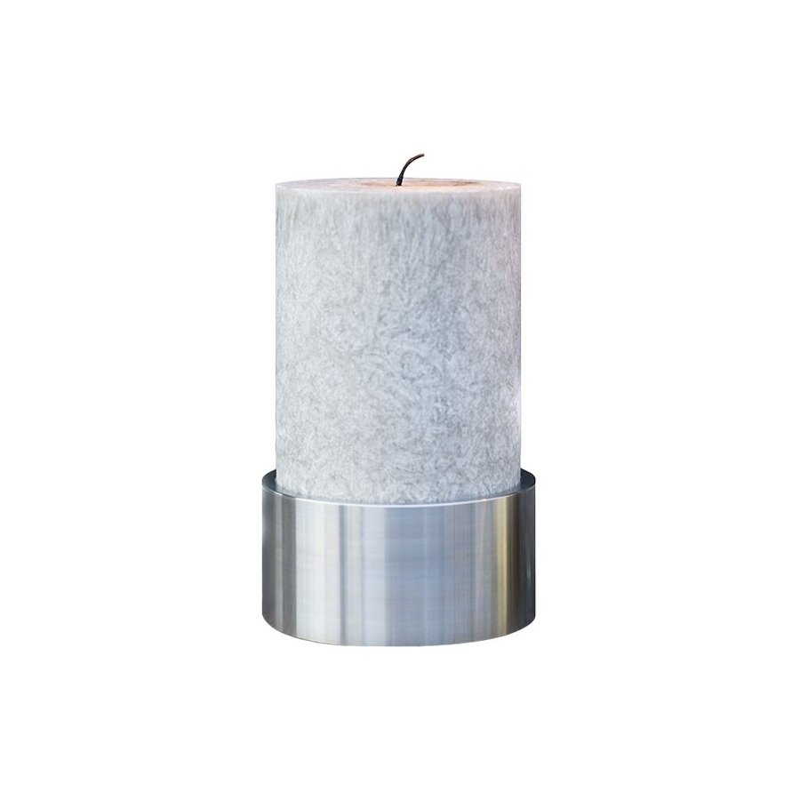 Hove Home Fat Light Kerzenstnder H4 cm, Edelstahl