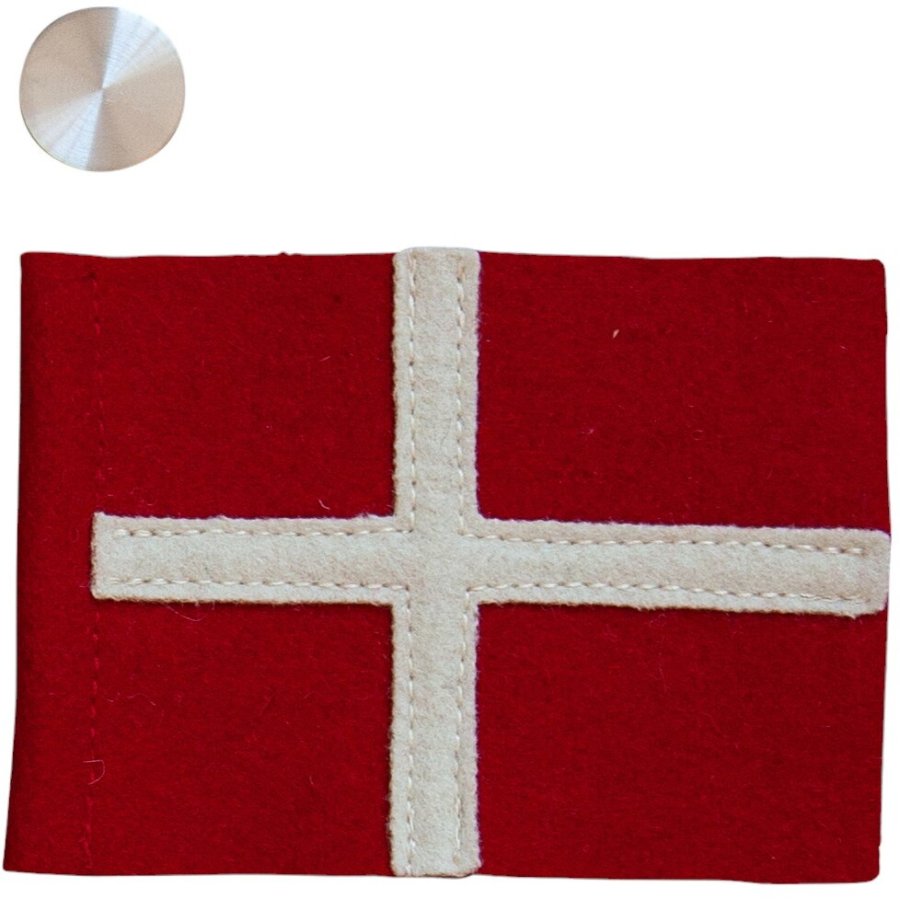 Hove Home Flag 11x9 cm, Dansk/Stl