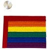 Hove Home Flag 11x9 cm, Rainbow/Stl