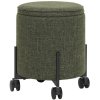 Hbsch Contain Hocker 42 cm, Grn