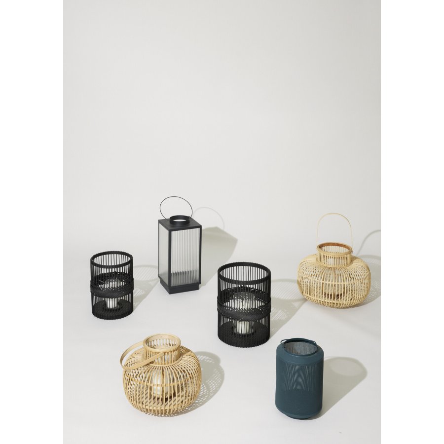 Hbsch Desert Laternen 2er Set, Bamboo