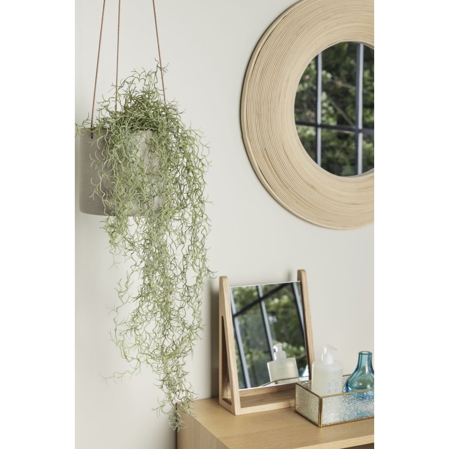 Hübsch Blush Spejl 60 cm, Bambus