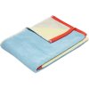 Hbsch Block Handtuch 50x100 cm, Gelb/Blau/Rot