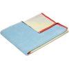 Hbsch Block Handtuch 70x140 cm, Gelb/Blau/Rot