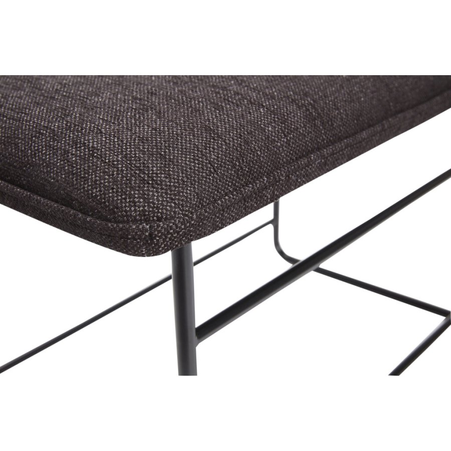 H&uuml;bsch Norm Skammel H46 cm, Sort