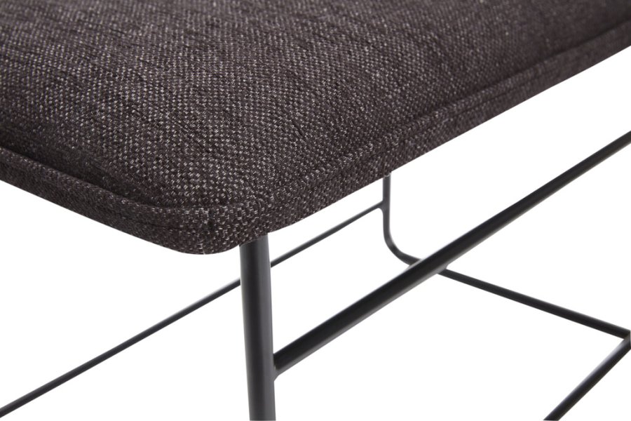 H&uuml;bsch Norm Skammel H46 cm, Sort