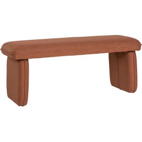 Hübsch Mellow Bnk 100 cm, Rdbrun