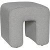 Hbsch Sculpture Pouf 45 cm, Dunkelgrau