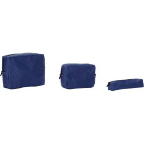H�bsch Loving Toilettas 3 stuks, Blauw