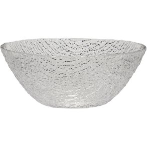 Hübsch Fuyu Schale 4er Set, 16 cm, Strukturiert/Klar