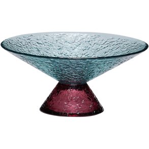 Hbsch Bonbon Schale 15 cm, Blau/Rot