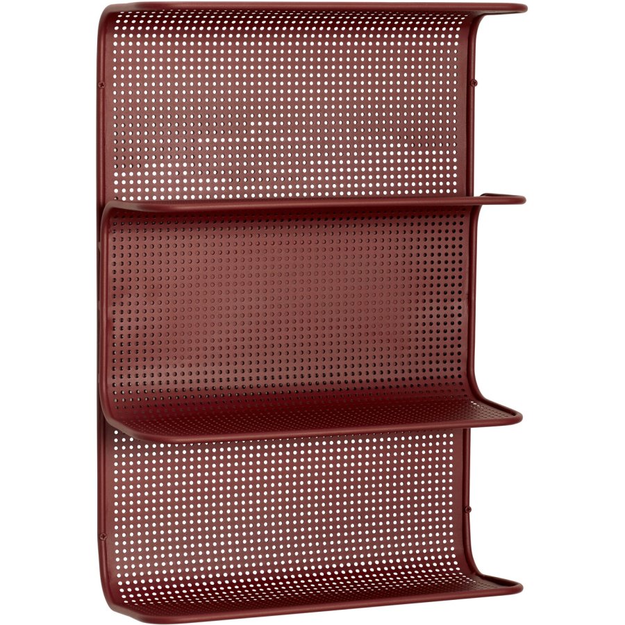 Hübsch Grid Reol H61 cm, Rd