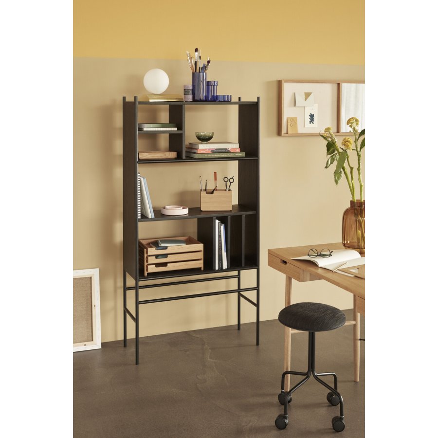 Hbsch Architect Hocker H53 cm, Schwarz