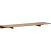 Hübsch Fold Hylde 50 cm, Metallic Brown