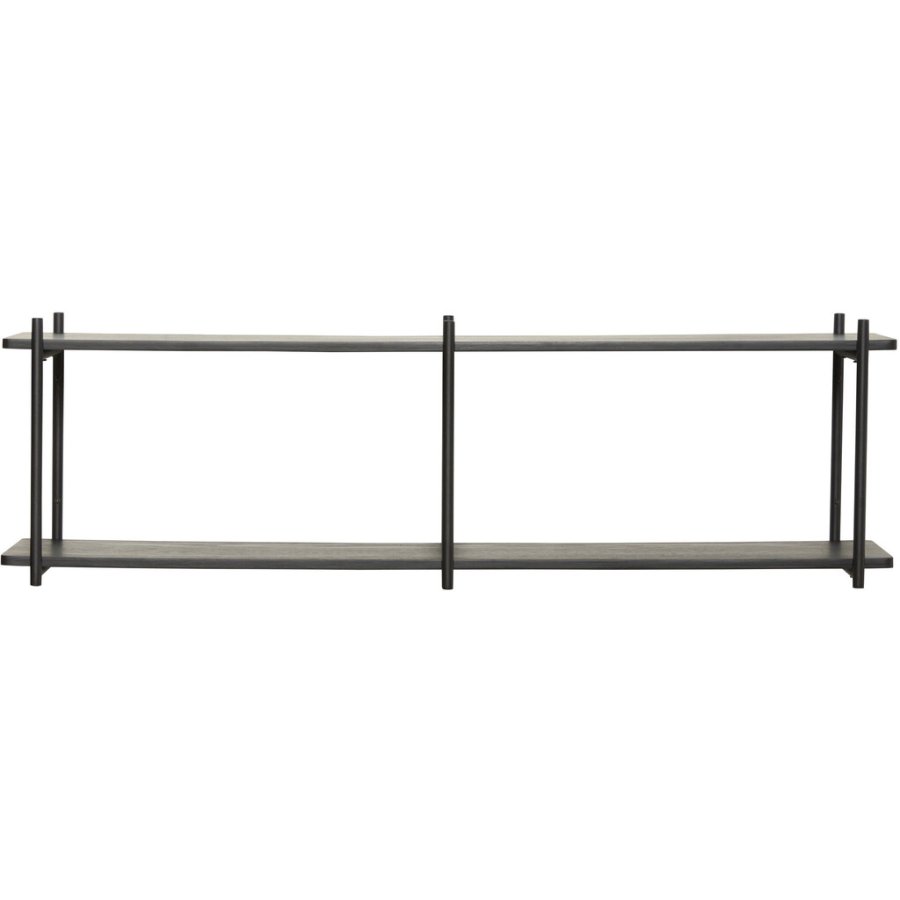 Hübsch Norm Reol Dobbel 100 cm, Sort