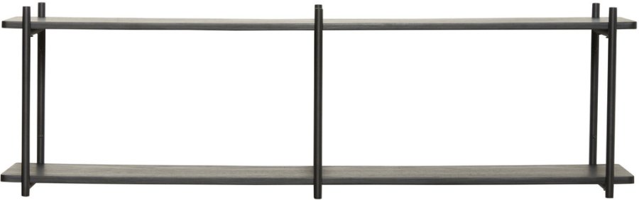 Hübsch Norm Reol Dobbel 100 cm, Sort