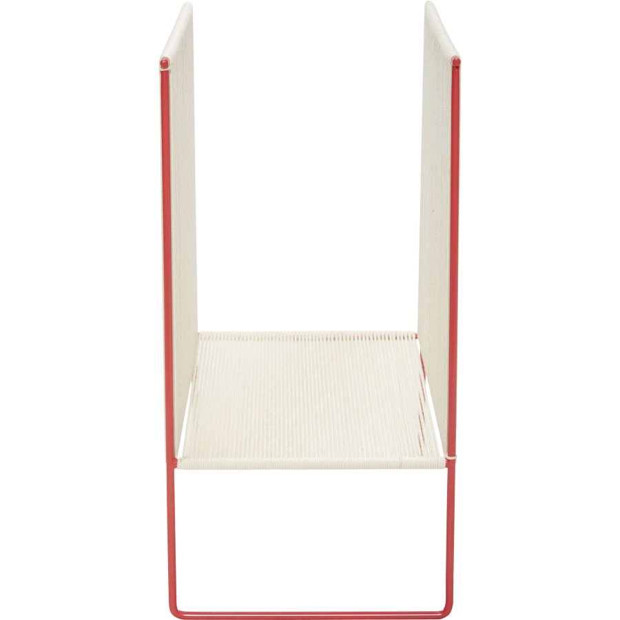 Hbsch String Zeitschriftenhalter 43 cm, Rot/Wei