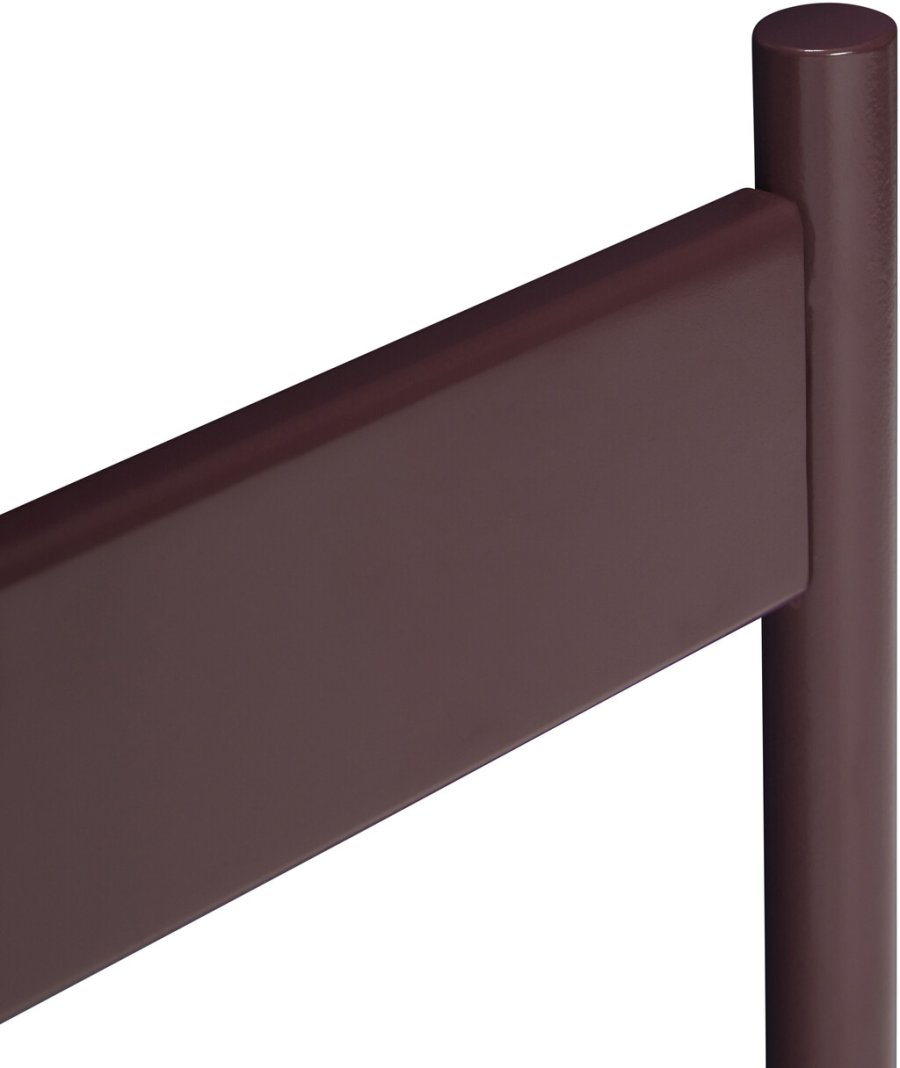 Hübsch Awe Plantekasse 74 cm, Petrol/Burgundy