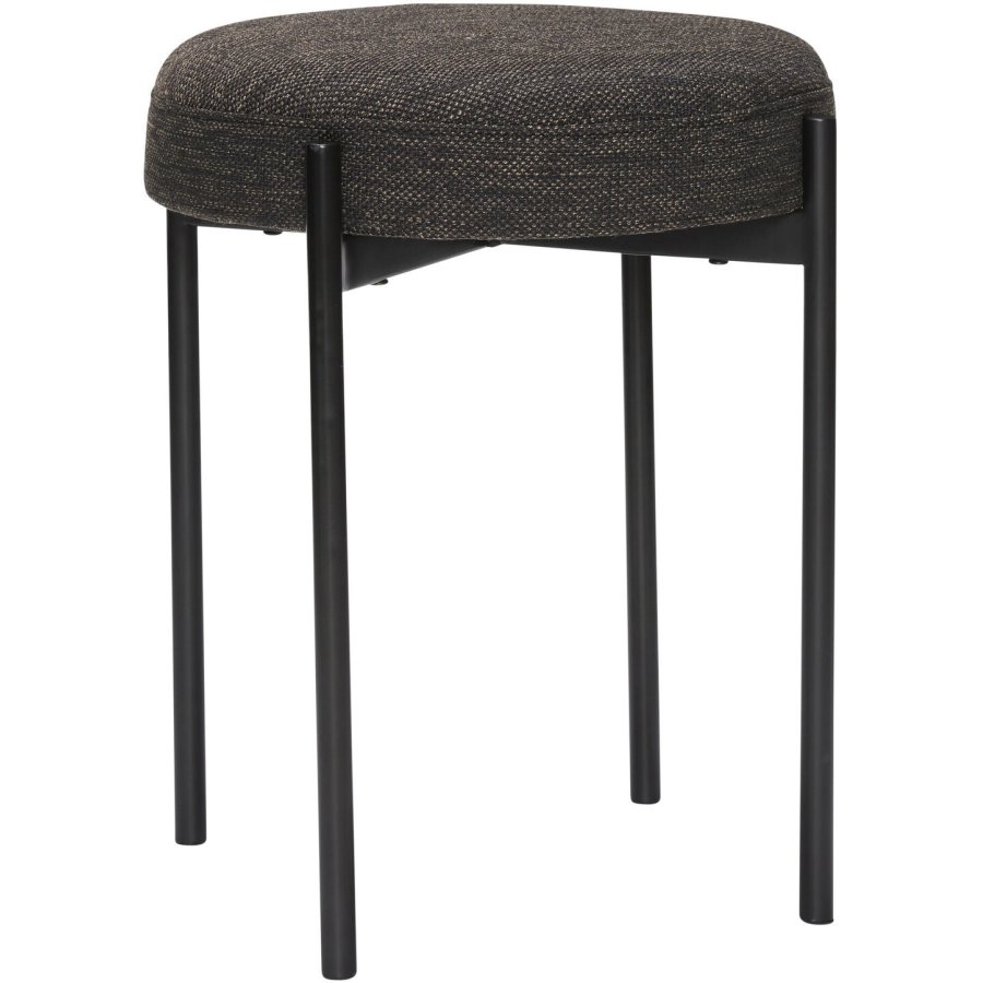 Hbsch Silo Hocker H45 cm, Dark Brown