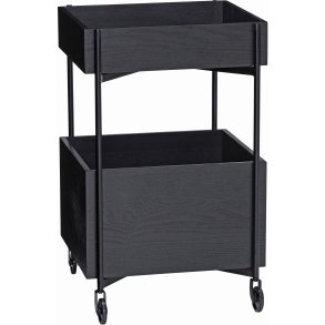 Hübsch Fresh Rullebord H68 cm, Sort