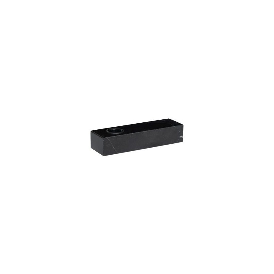 Hbsch Brick Kerzenhalter H3 cm, Schwarz