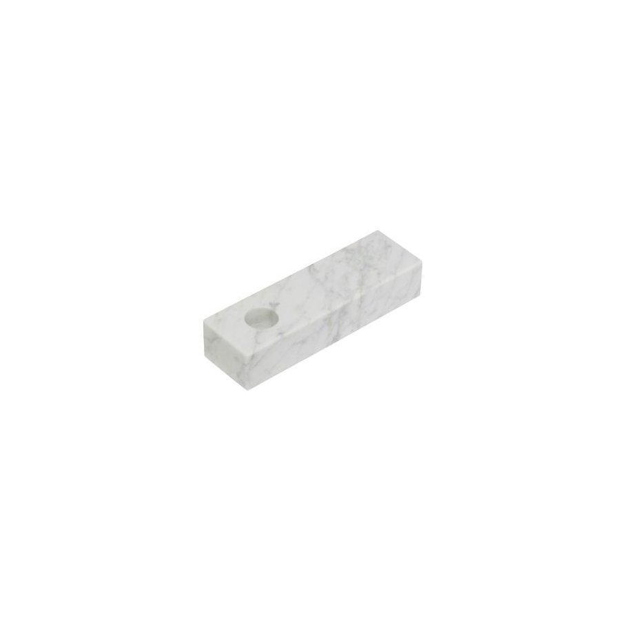 Hbsch Brick Kerzenhalter H3 cm, Wei