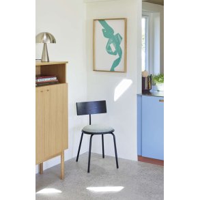 Hübsch Muted Stolehynde Ø38 cm, Lysegrøn