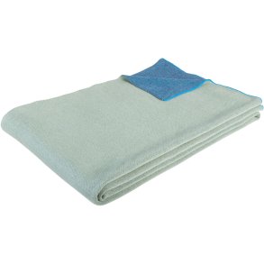 H�bsch Cuddle Plaid 130x200 cm, Groen/Blauw