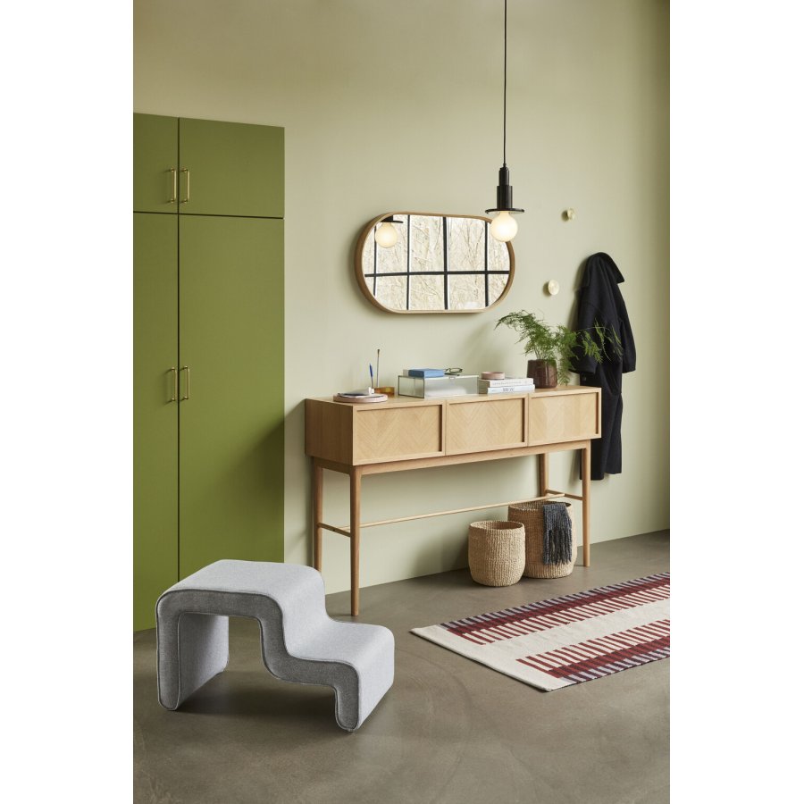 Hbsch Mood Wandspiegel H95 cm, Bambus