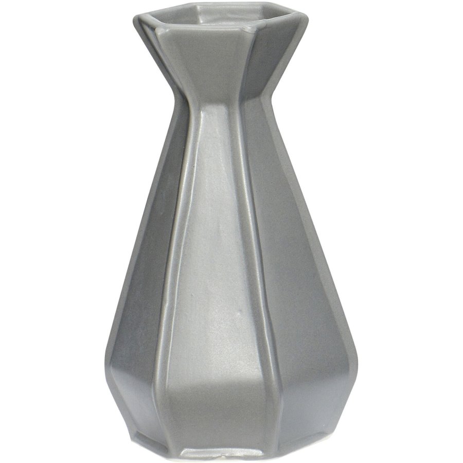 Hbsch Juxta Vase H15 cm, Grau