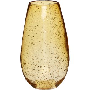 Hbsch Glow Vase H29 cm, Amber