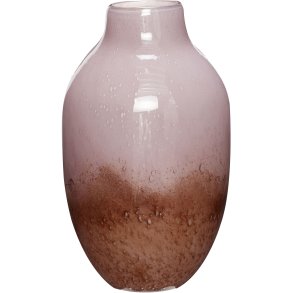 Hbsch Posy Vase H37 cm, Kastanienbraun/Rosa