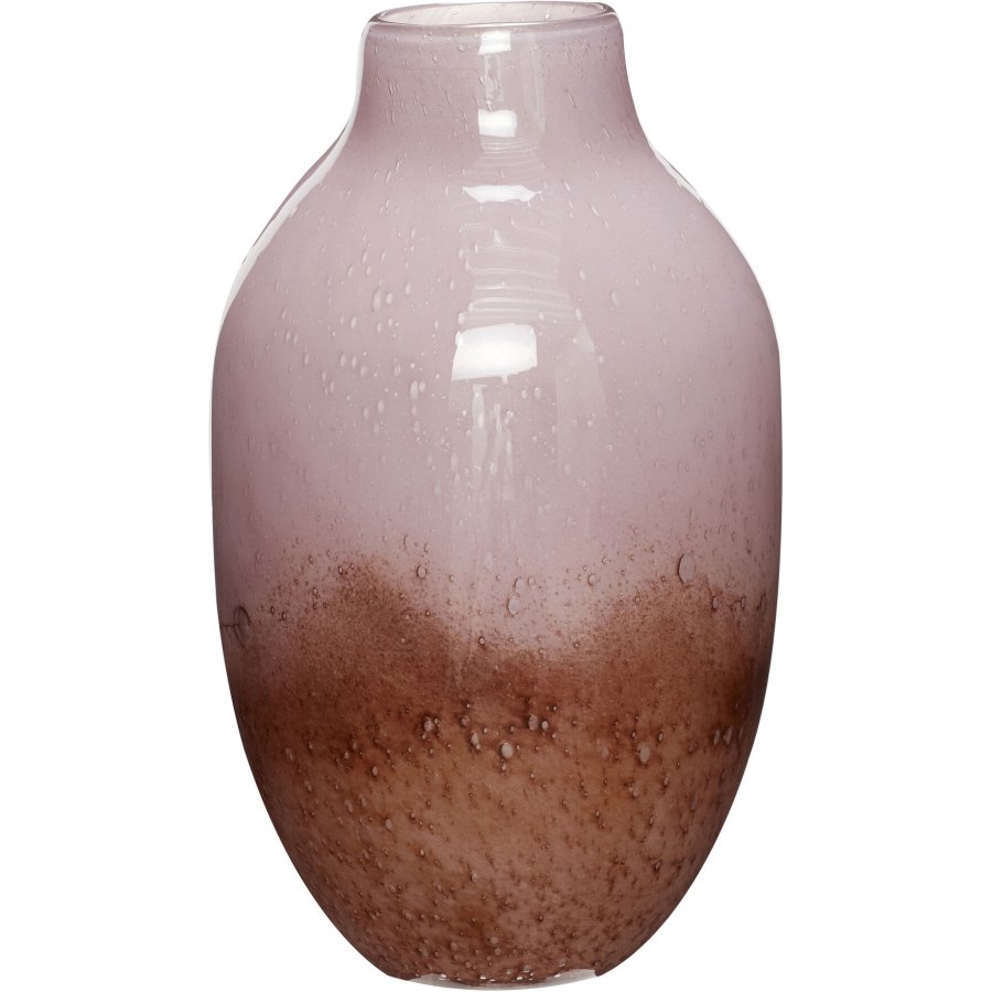 Hbsch Posy Vase H37 cm, Kastanienbraun/Rosa