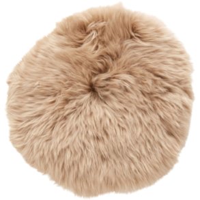 Hübsch Prim Stolehynde 38 cm, Beige