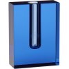 Hbsch Block Vase H16 cm, Blau