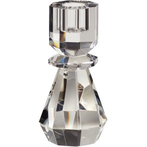 Hbsch Gem Kerzenhalter H14 cm, Klar