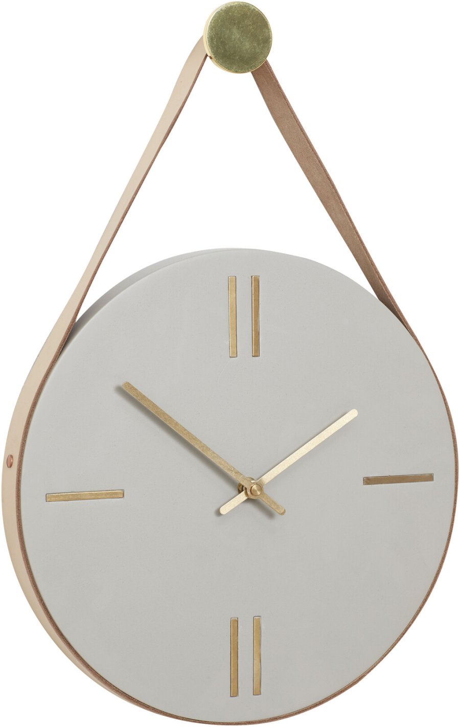 Hbsch Drop Uhr 30 cm, Patina/Bronze/Grau