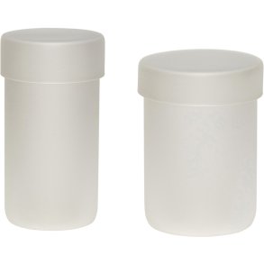 H&uuml;bsch Pop Opbevaringsglas Large 2 stk, Frosted