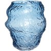 Hbsch Aurora Vase H18 cm, Strukturiert/Blau