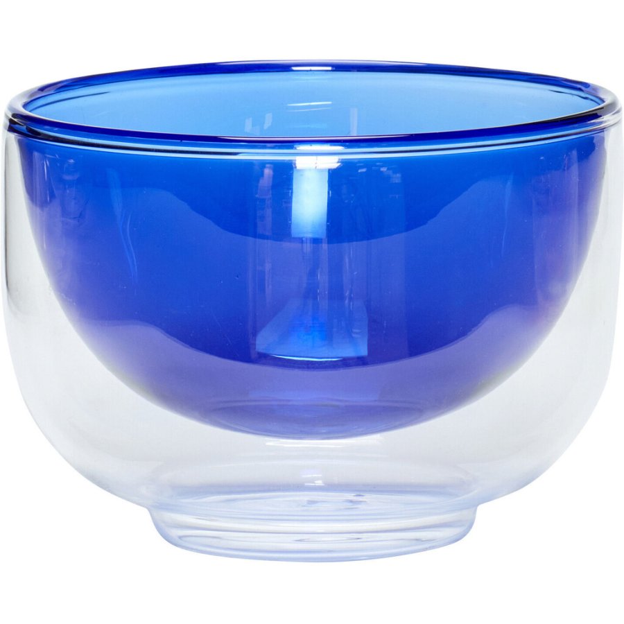 Hbsch Kiosk Glasschale 13 cm, Blau