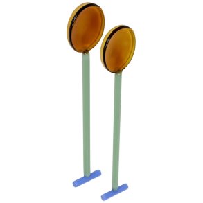 Hbsch Crave Salatbesteck, Bernstein Farbe/Blau/Hellgrn