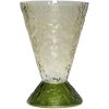 Hbsch Abyss Vase H29 cm, Braun/Dunkelgrn