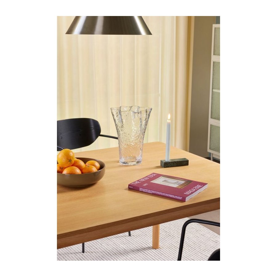 Hbsch Ruffle Vase H30 cm, Strukturiert