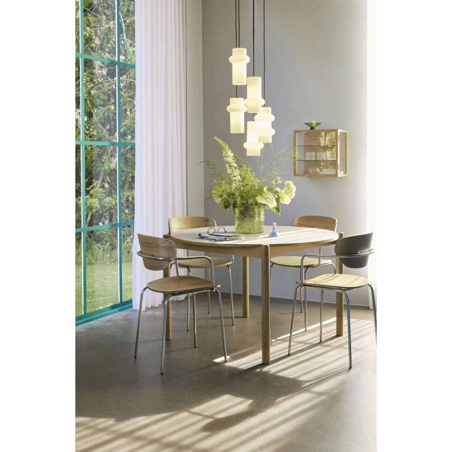 H&uuml;bsch Triple Vaser 3 stk, Klar/Gr�n