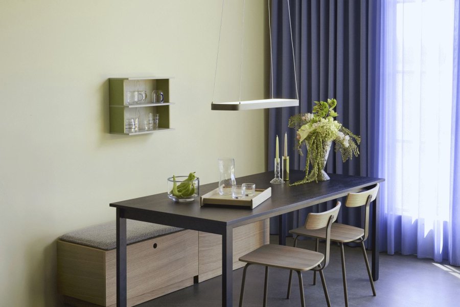 H&uuml;bsch Doodle Lysestage H17 cm, Klar