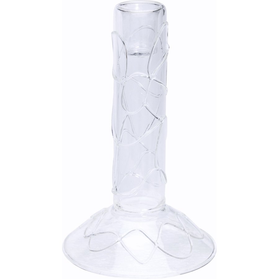 H&uuml;bsch Doodle Lysestage H17 cm, Klar