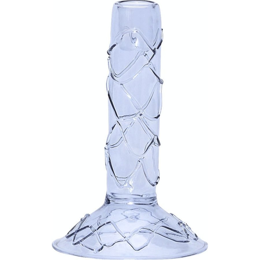 H&uuml;bsch Doodle Lysestage H17 cm, Bl�