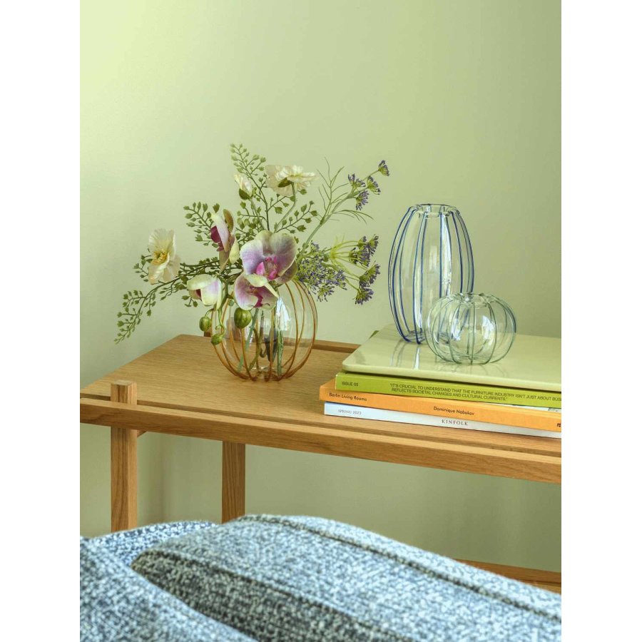 H&uuml;bsch Orbit Vaser 3 stk, Ravfarve/Bl�/Klar/Gr�n